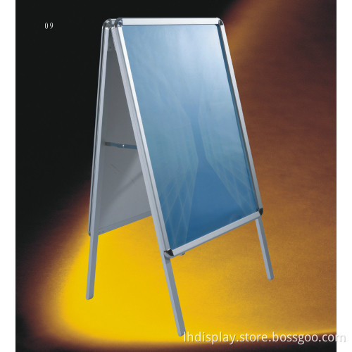 Aluminium double side clip A -board